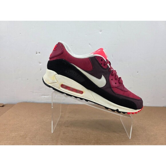 NIKE Air Max 90 PREMIUM Team Red Mortar Velvet Camo Cake 333888 611 Mens 11 main image 11